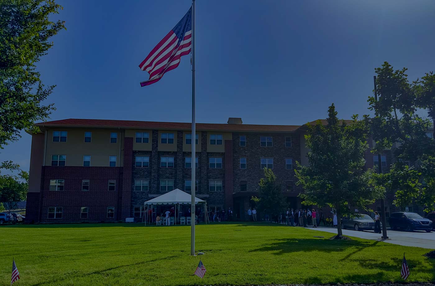 Valor House dedication